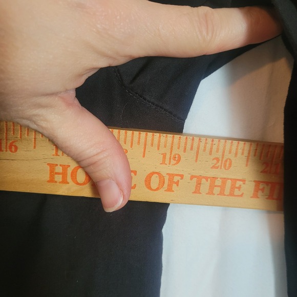 Vintage Wrangler Womens Western Shirt Black Geometric Colorblock Cotton Large - Picture 8 of 13